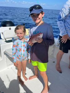 Future anglers fishing in Jensen Beach!