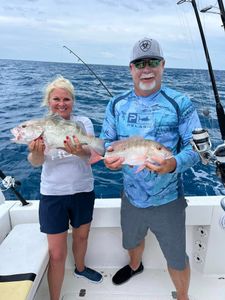 Florida snapper fishing reels in huge ones!