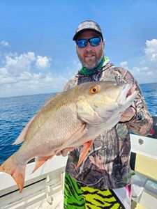 Florida waters giant snapper hooked!