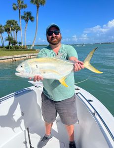 Giant trevally fish caught at Jensen Beach