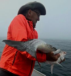 Fisherman caught a great catch in Narragansett