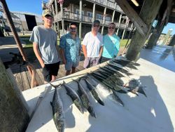3 Spanish Mackerel and Northern snakehead fish caught in AL
