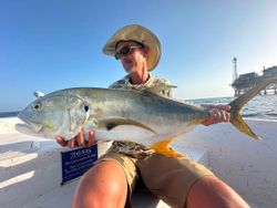 Crevalle Jack caught fishing in Gulf Shores AL