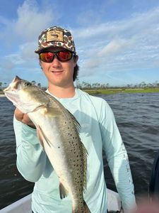Speckled trout catch from Gulf Shores AL fishing trip
