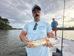 Nice redfish using light tackle on calm waters today!