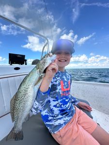 Spotted Weakfish caught while fishing in Gulf Shores