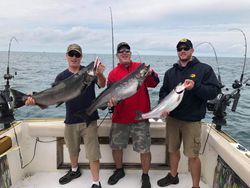 3 big fish caught in Oswego while fishing