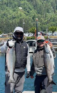 Chinook Salmon fishing in OR