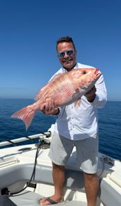 One angler enjoying a fishing cruise in FL