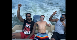 3 people fishing on the water in FL