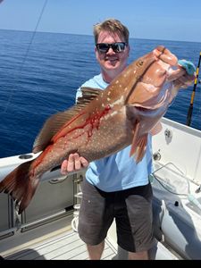 Angler fishing in Florida waters