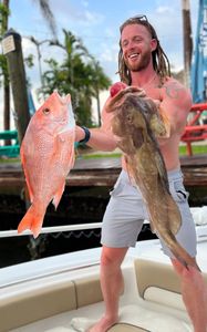 Two fish caught during a fishing, cruises, and tours adventure in Matlacha