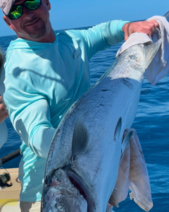 A person fishing in Matlacha, Florida