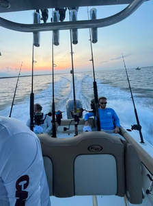 One person enjoying a fishing tour in the beautiful location of Matlacha