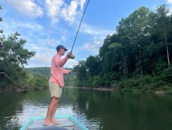 A person fishing in Dora