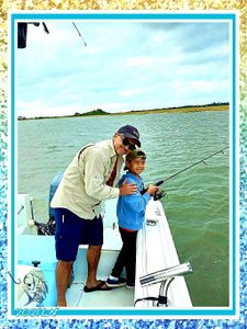 Two people fishing in Calabash