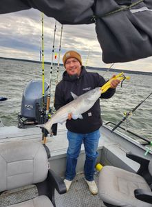 Angler fishing in Burleson