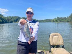 Fun Morning Fishing In Lake Lanier