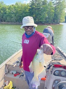 Lone angler fishing in Georgia