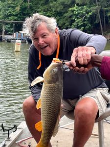 Fishing for a huge grass carp in Gainesville
