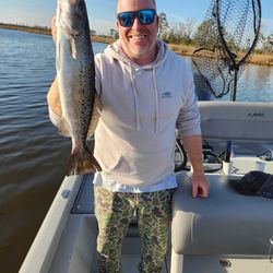 Spotted Weakfish caught in NC while fishing