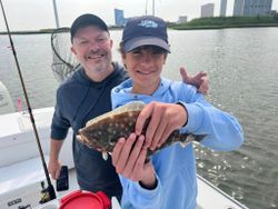 Two people fishing in New Jersey