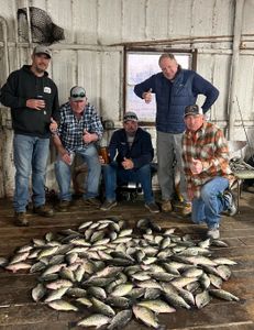 5 people fishing in Gordonville