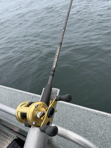 Scenic landscape in OR with fishing equipment