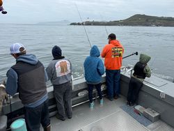 Beautiful landscape in OR with fishing gear