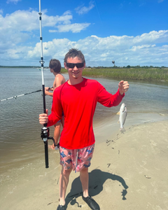 Fishing for a single Atlantic Croaker in SC