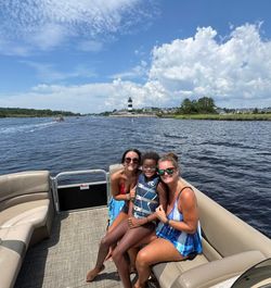 Three anglers fishing at North Myrtle Beach