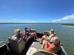 Person fishing at North Myrtle Beach