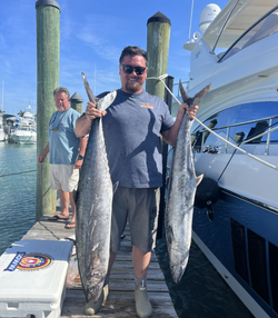 Two people fishing at North Myrtle Beach