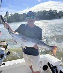 Redfish caught while fishing in North Myrtle Beach