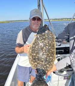 Southern Flounder caught fishing in SC
