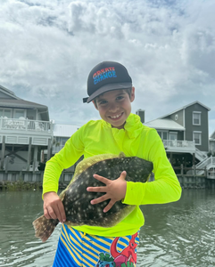 Southern Flounder fish caught in North Myrtle Beach