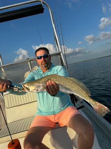 Angler fishing in Corpus Christi