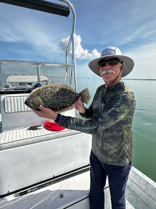 Summer Flounder caught while fishing in Corpus Christi