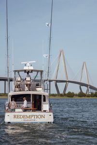 Angler enjoying fishing trip in South Carolina
