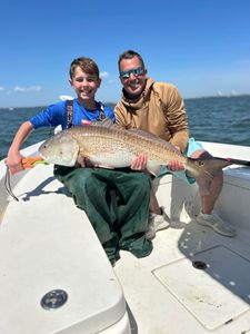 Redfish caught while fishing in SC