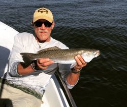 Spotted Weakfish caught while fishing in Charleston