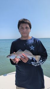 Speckled trout caught during fishing tour in Port Aransas TX