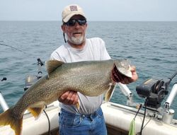 Massive Lake Trout Caught in Lake Ontario