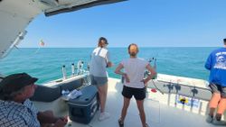 A person fishing in New York