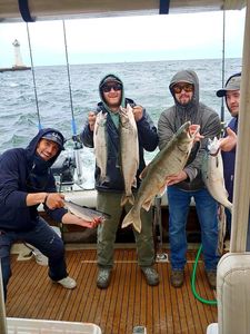 Lake Ontario Salmon Fishing Charter