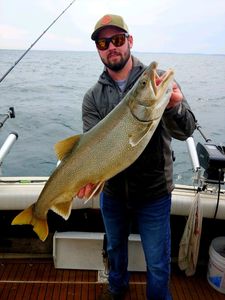 Nice Lake Trout in Lake Ontario