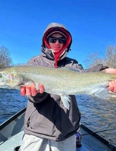 One person fishing in NY