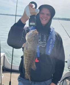 A person fishing in Buffalo