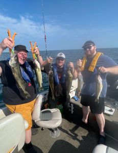 5 fish caught while fishing in Buffalo