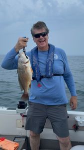 Angler fishing in New York